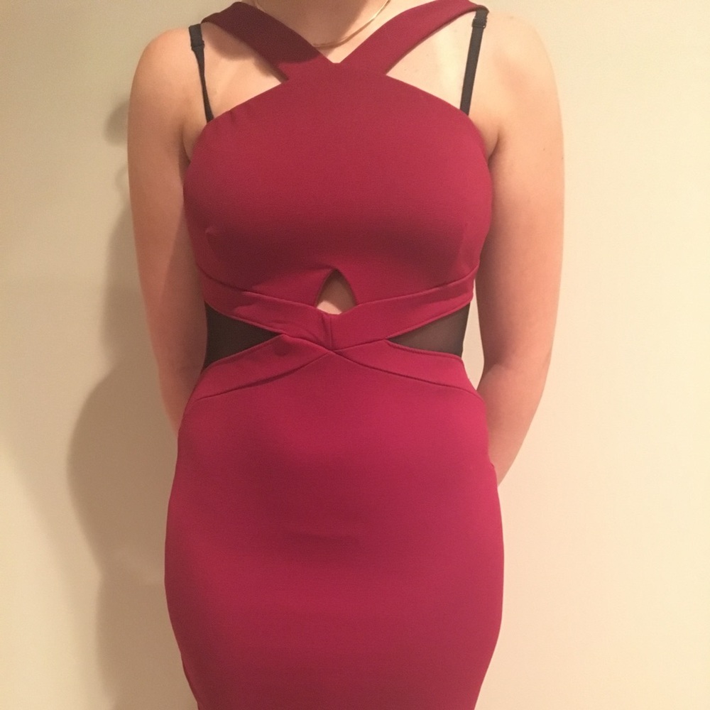 Red dress